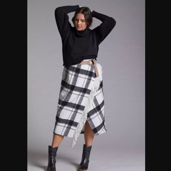 NWT Anthropologie Dolan Left Coast Black Cowl Neck Pullover Sweater 3X Gift - Picture 5 of 12